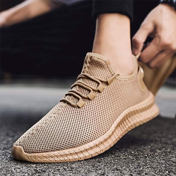 Running Shoes - Knit Upper & Cushioned Midsole Support
