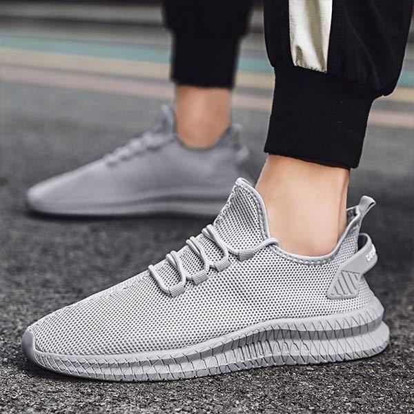 Running Shoes - Knit Upper & Cushioned Midsole Support