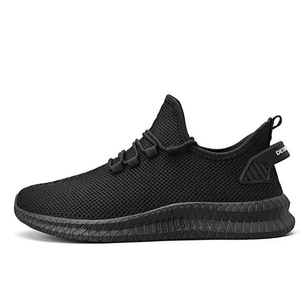 Running Shoes - Knit Upper & Cushioned Midsole Support