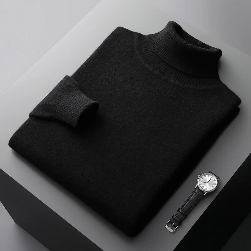 Castello | Turtleneck laget av 100% merinoull