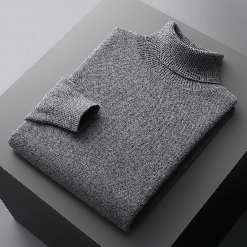 Castello | Turtleneck laget av 100% merinoull