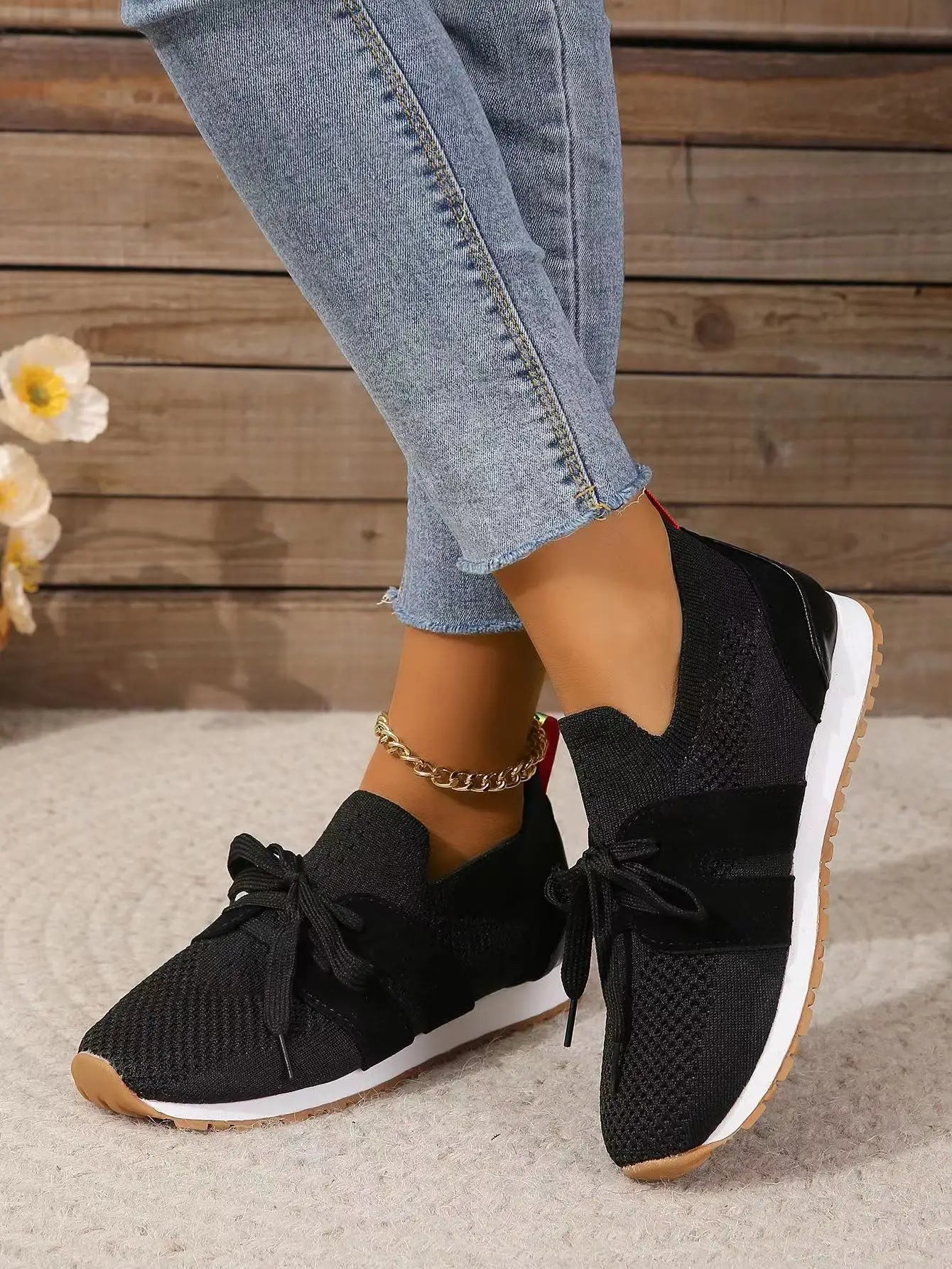 Women's Mesh Walking Sneakers-3