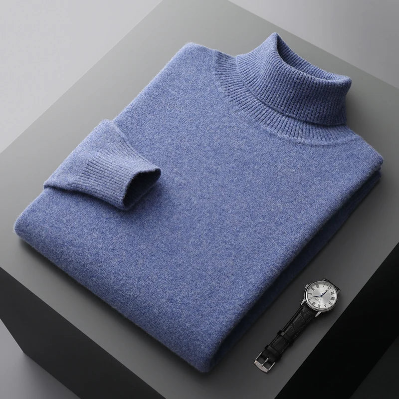 Castello | Turtleneck laget av 100% merinoull