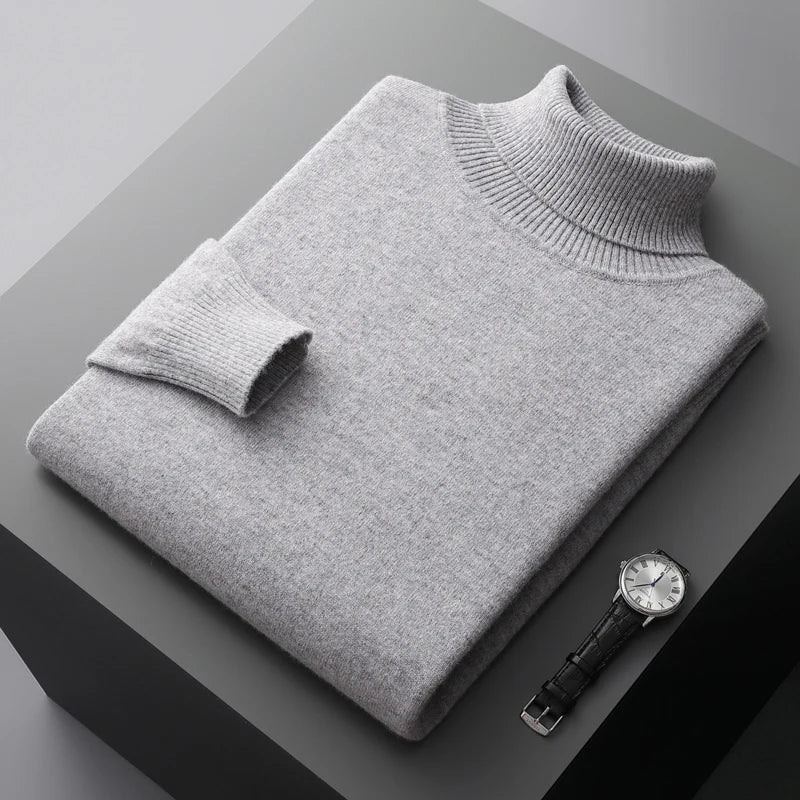 Castello | Turtleneck laget av 100% merinoull