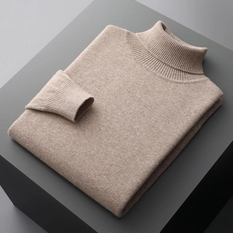 Castello | Turtleneck laget av 100% merinoull