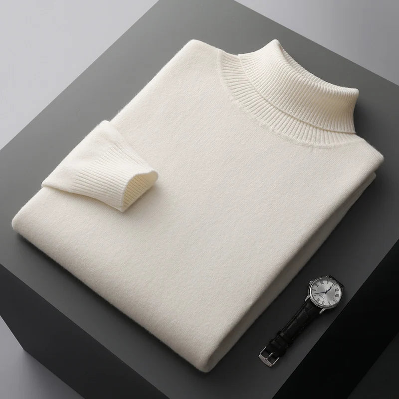 Castello | Turtleneck laget av 100% merinoull