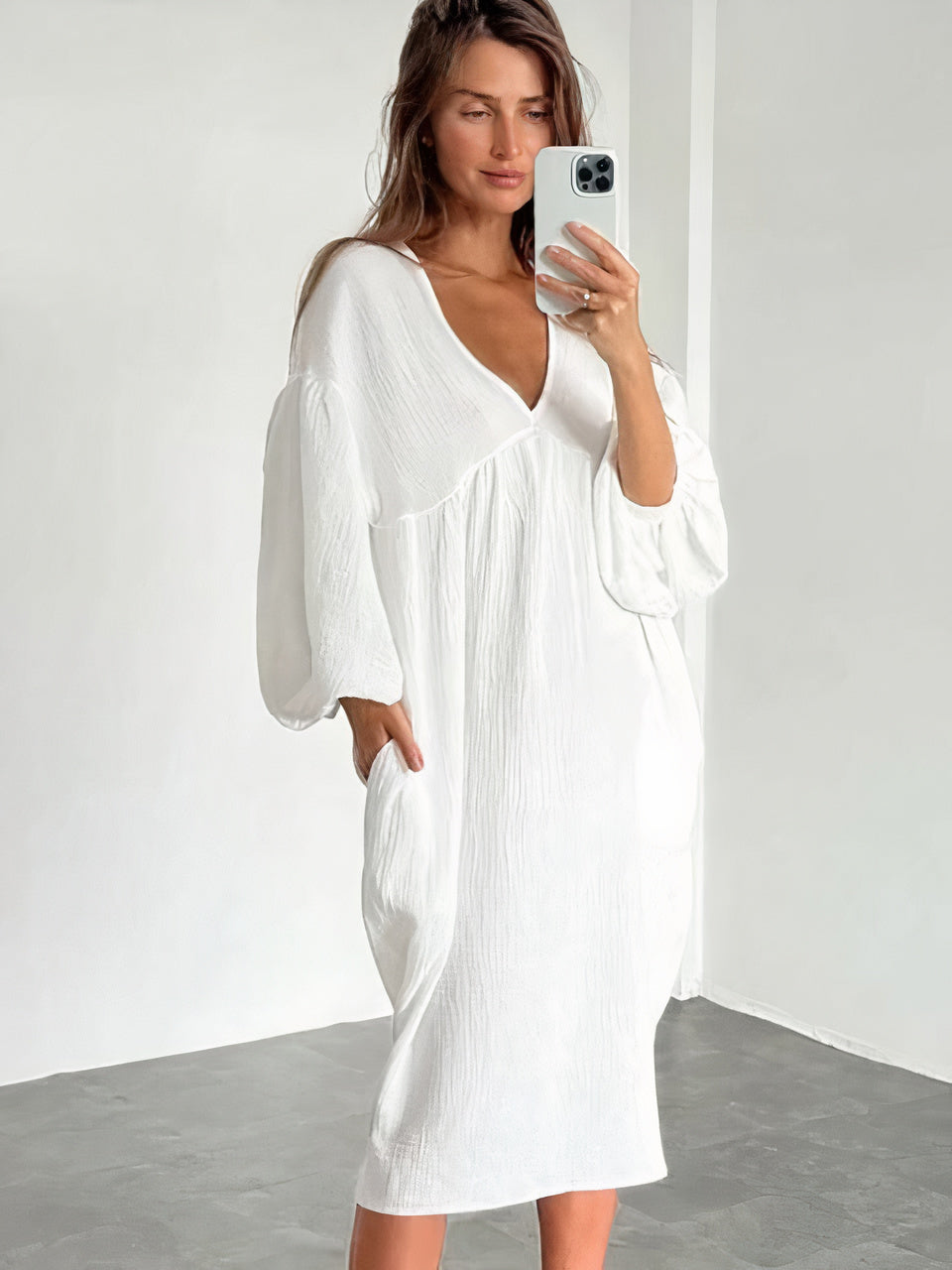 Variant image for Women's Casual Summer Maxi Dress-13
