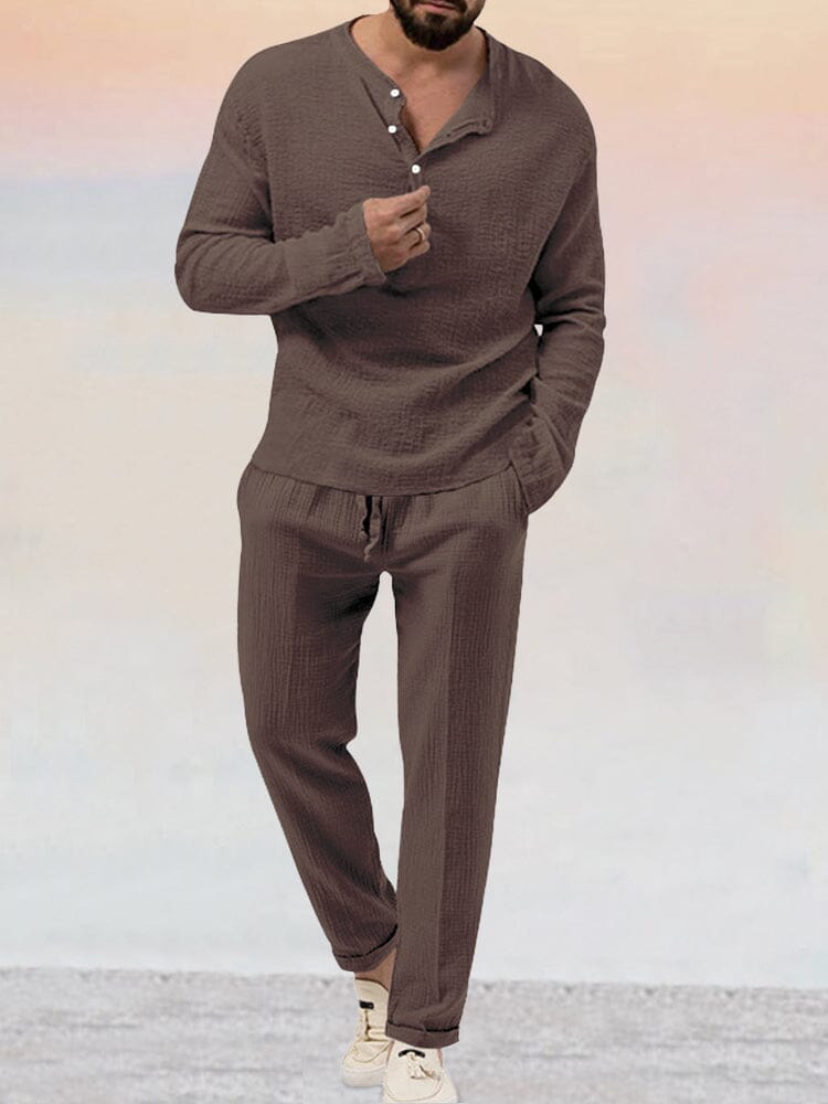 Variant image for Men's Cotton Loungewear Set-31