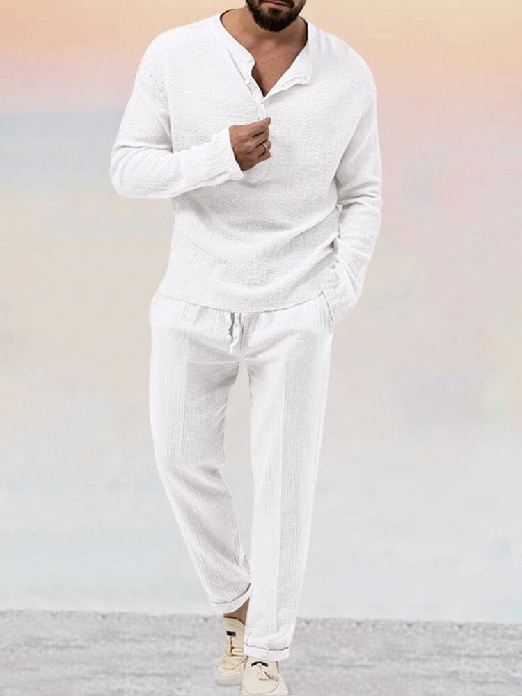 Men's Cotton Loungewear Set-1