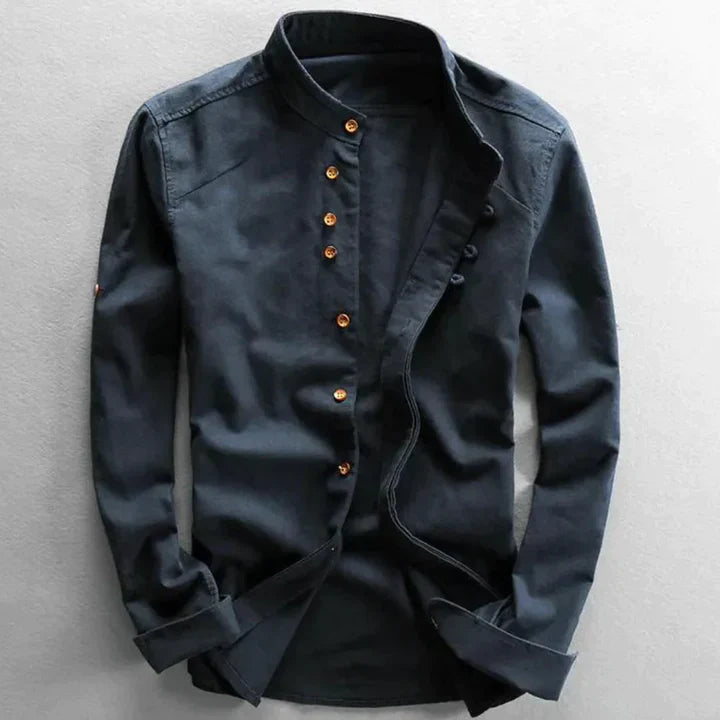 Shirt - Breathable Blend Relaxed Cut & Soft Feel Neat Shape