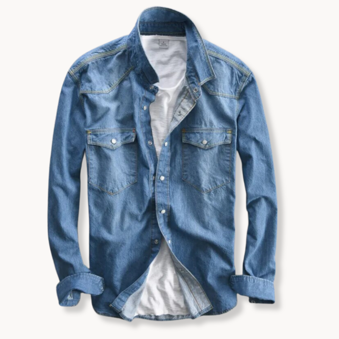 Shirt - Brushed Blend Button Front And Warm Breathable Fit