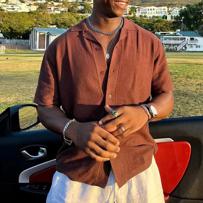Shirt – Button Front & Easy On Off Dressing With Clean Fit