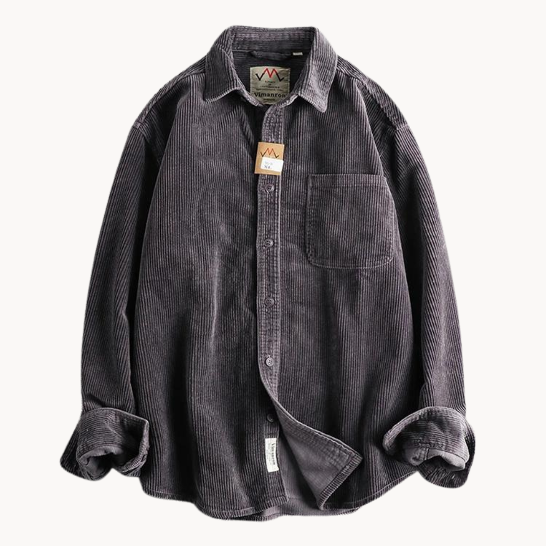 Shirt - Corded Texture & Reinforced Seams For Layering