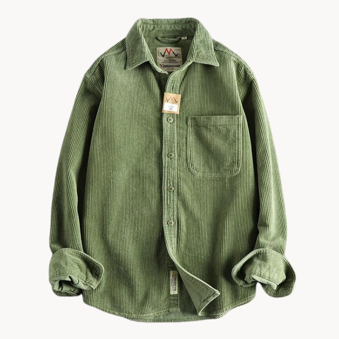 Shirt - Corded Texture & Reinforced Seams For Layering