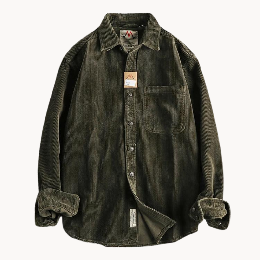 Shirt - Corded Texture & Reinforced Seams For Layering
