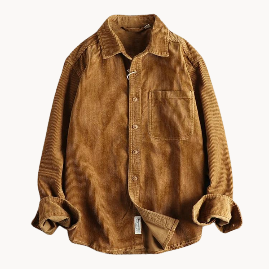 Shirt - Corded Texture & Reinforced Seams For Layering