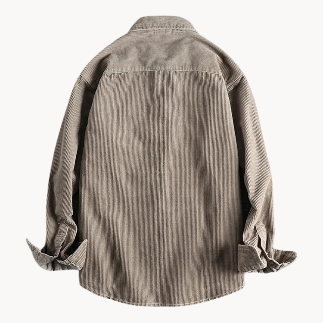 Shirt - Corded Texture & Reinforced Seams For Layering