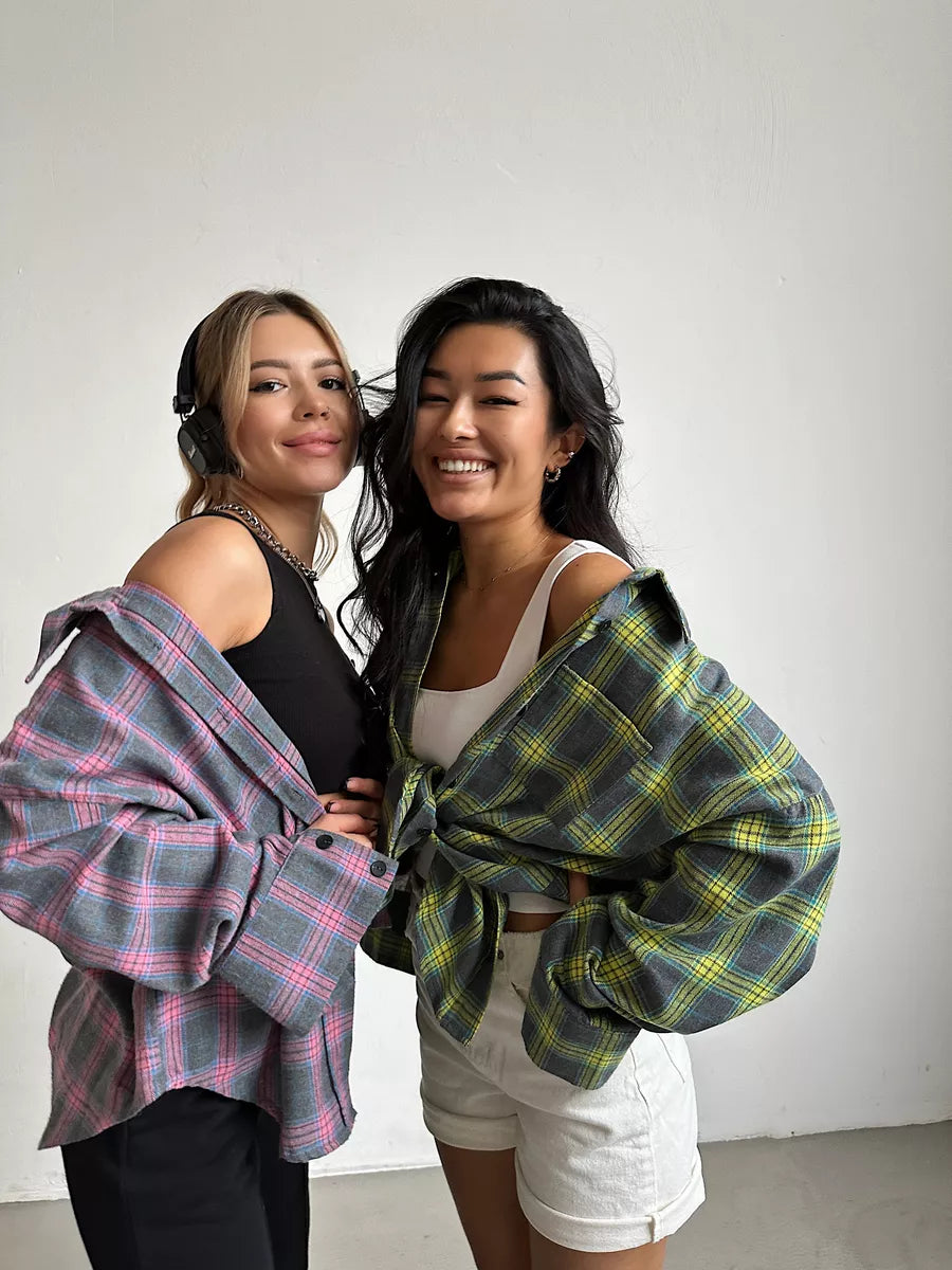 Shirt - Diamond Pattern And Soft-Blend Light Warmth