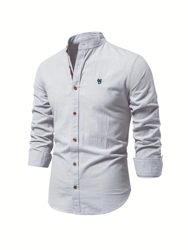 Shirt - Neat Collar & Clean Front For Easy Movement