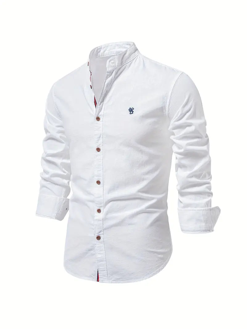 Shirt - Neat Collar & Clean Front For Easy Movement
