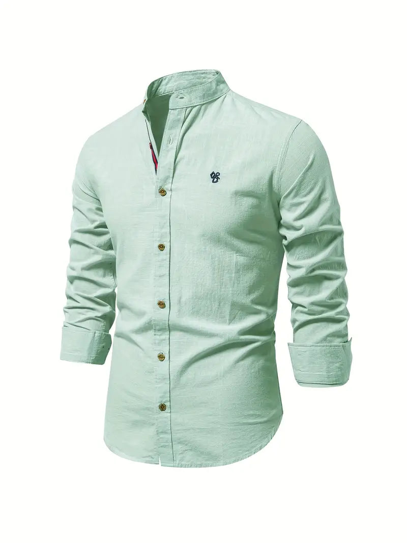 Shirt - Neat Collar & Clean Front For Easy Movement