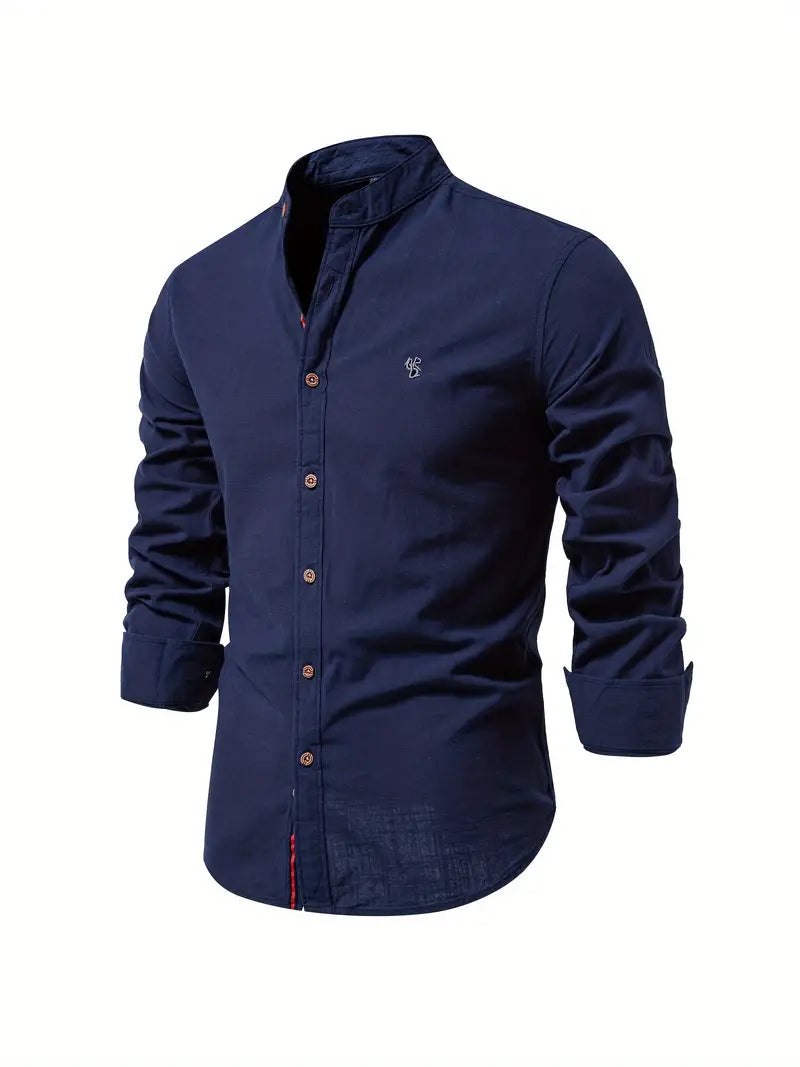Shirt - Neat Collar & Clean Front For Easy Movement