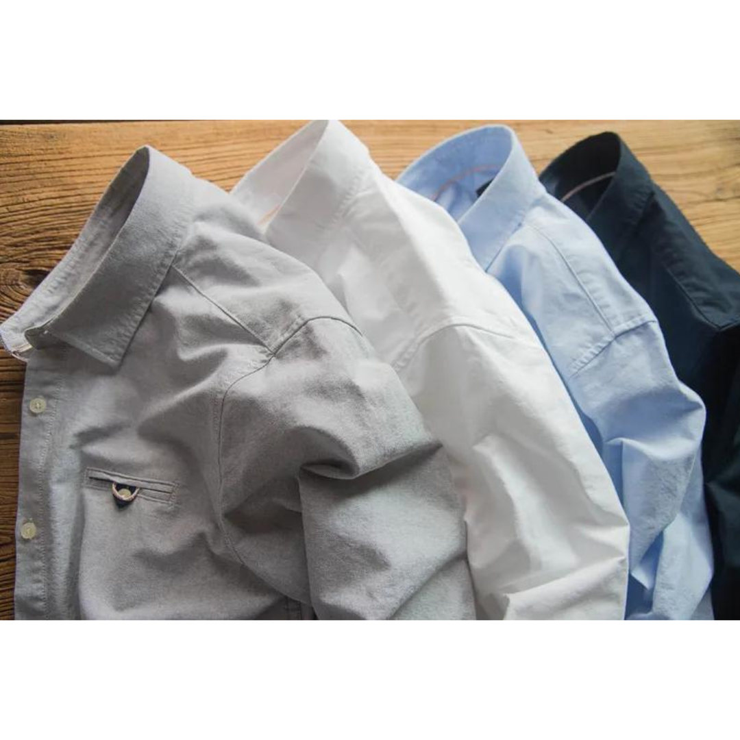 Shirt - Patch Detail And Soft Blend Finish For Regular Use