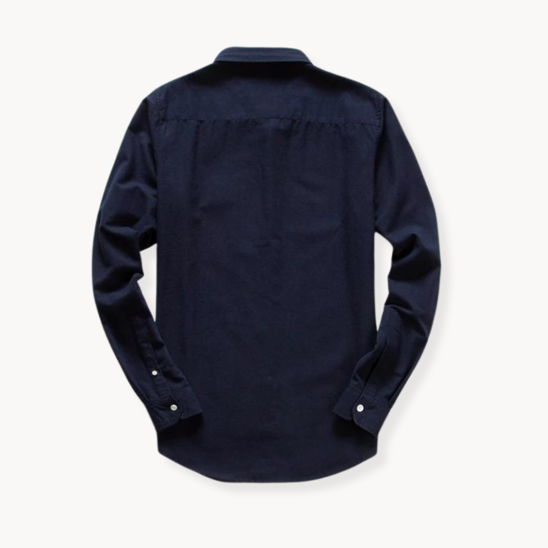 Shirt - Polyester Blend Button Front And Layering Ease