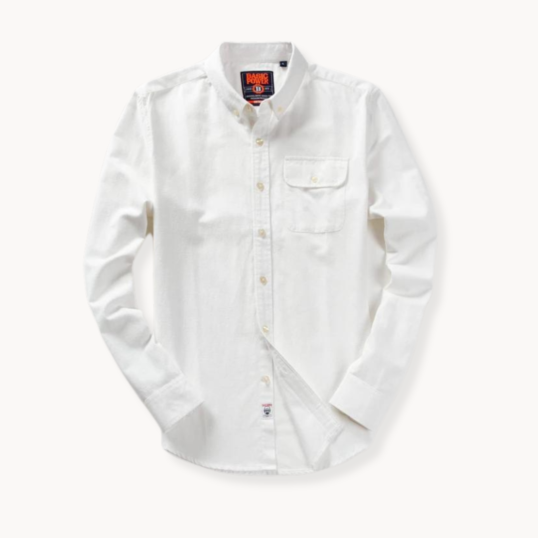 Shirt - Polyester Blend Button Front And Layering Ease