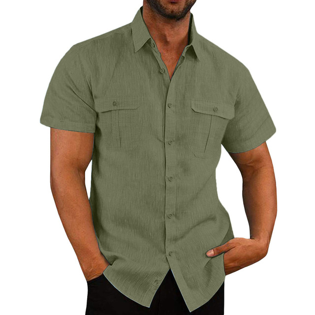 Shirt – Short Sleeve With Two Pockets And Breathable Fit