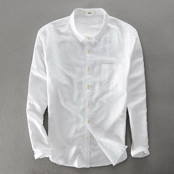 Shirt - Soft Blend Classic Collar And Button Front Airflow