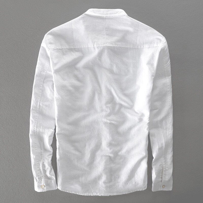 Shirt - Soft Blend Classic Collar And Button Front Airflow