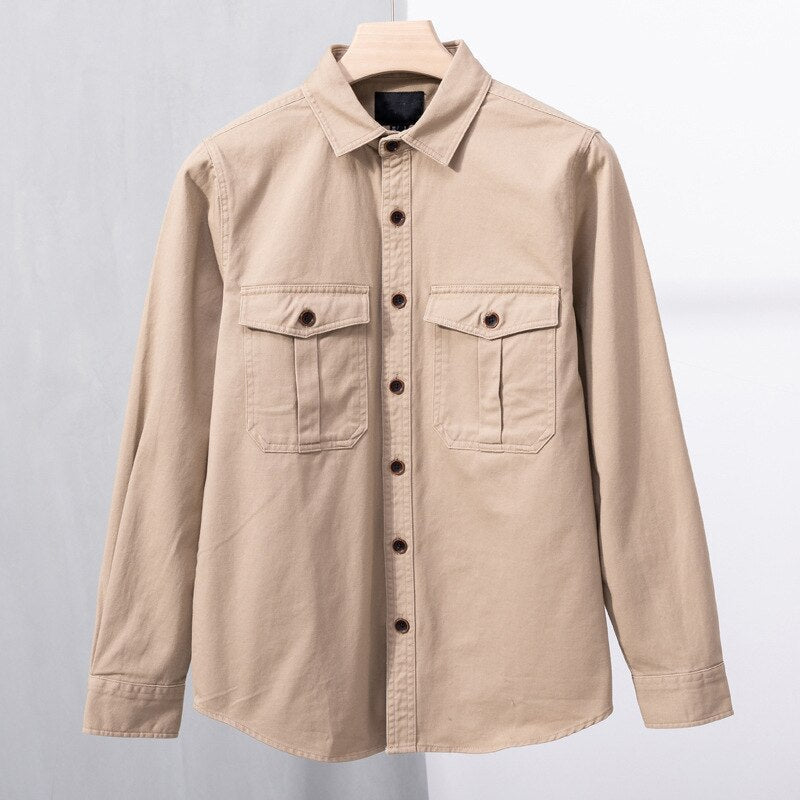 Shirt - Soft Blend Cut With Classic Collar & Easy Movement