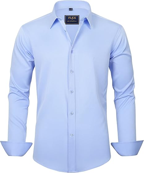 Shirt - Stretch Blend Fabric & Wrinkle Free Movement