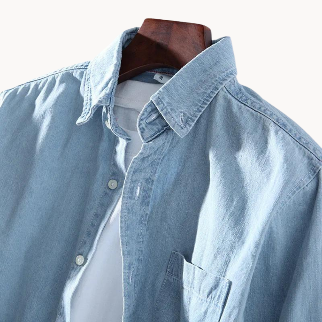 Shirt - Western Yoke And Button Front For Untucked Wear