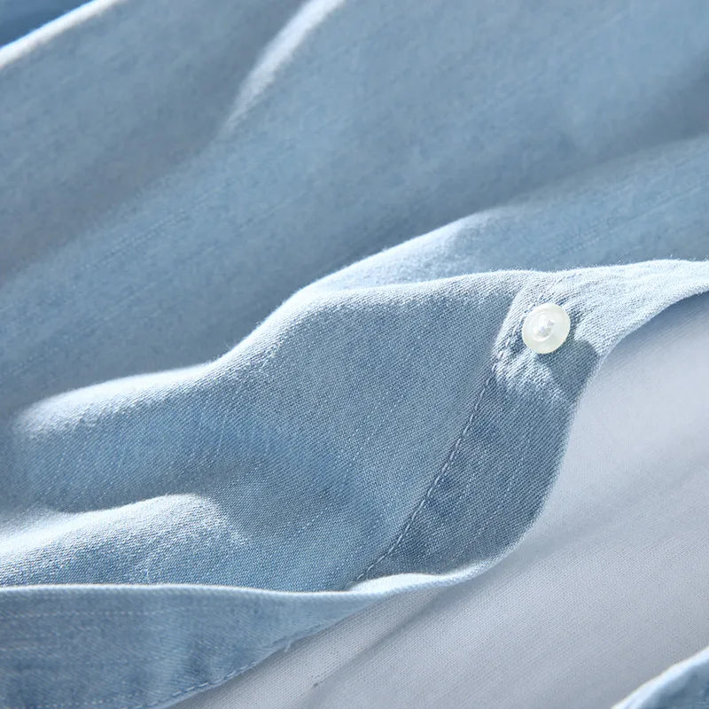 Shirt - Western Yoke And Button Front For Untucked Wear