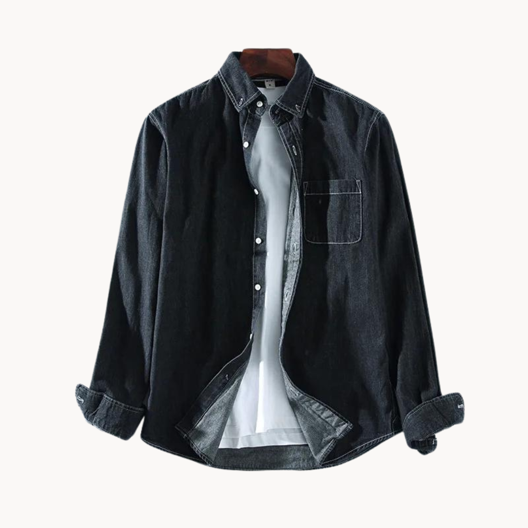 Shirt - Western Yoke And Button Front For Untucked Wear
