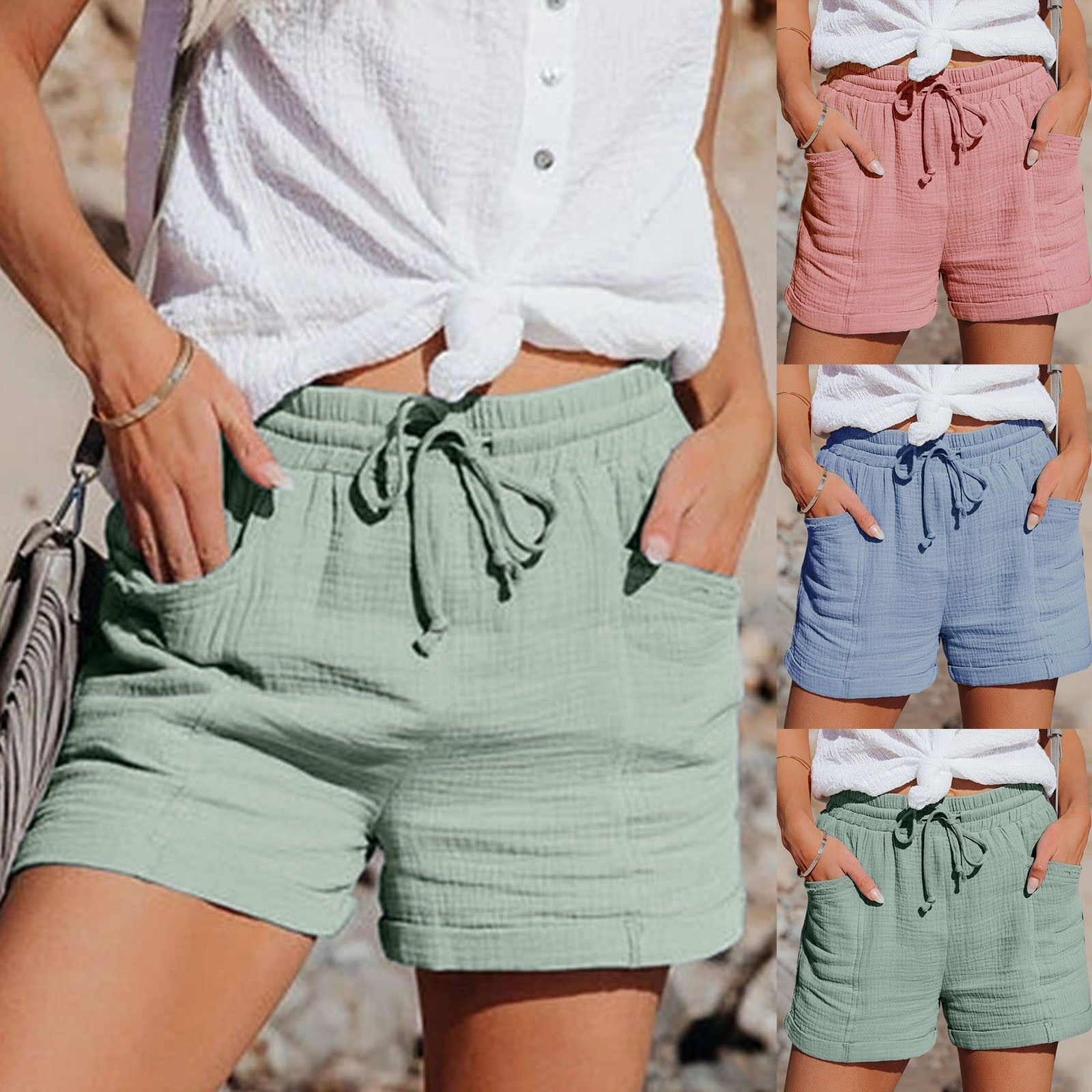 Shorts - Breathable Lightweight Cut And Adjustable Waist