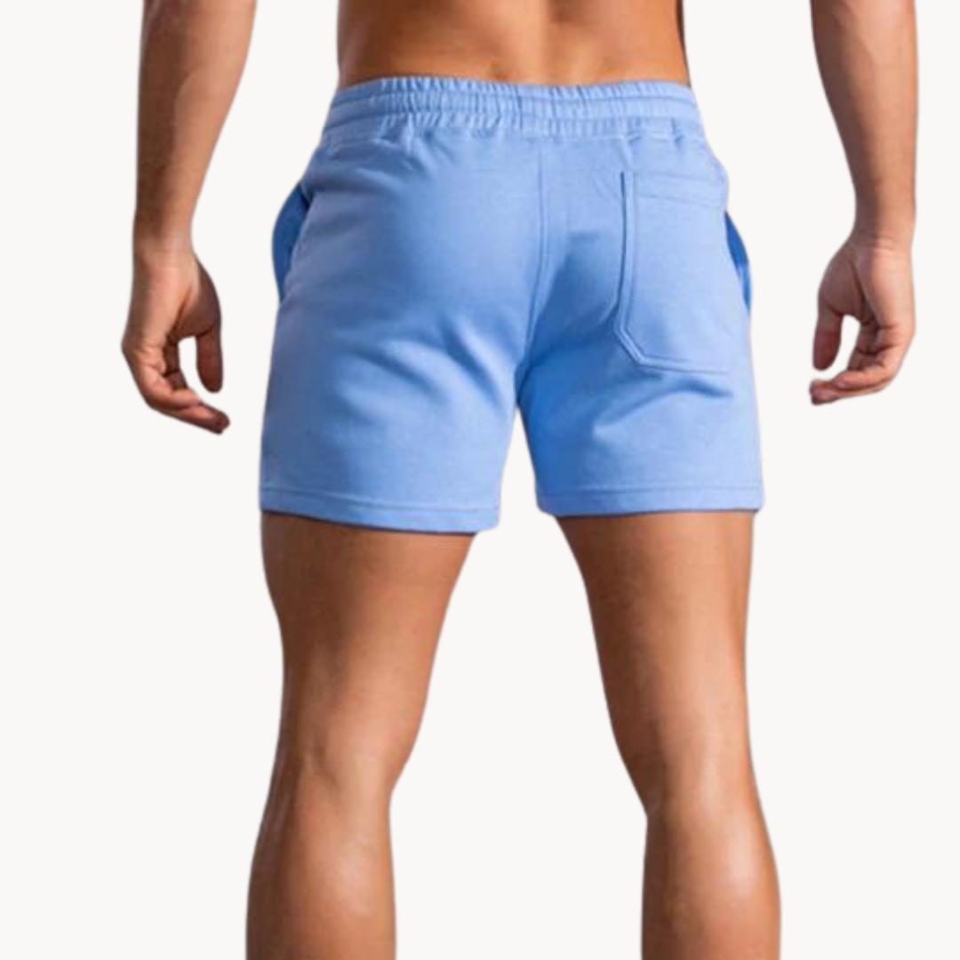 Shorts - Peached Blend With Drawstring And Flexible Shape