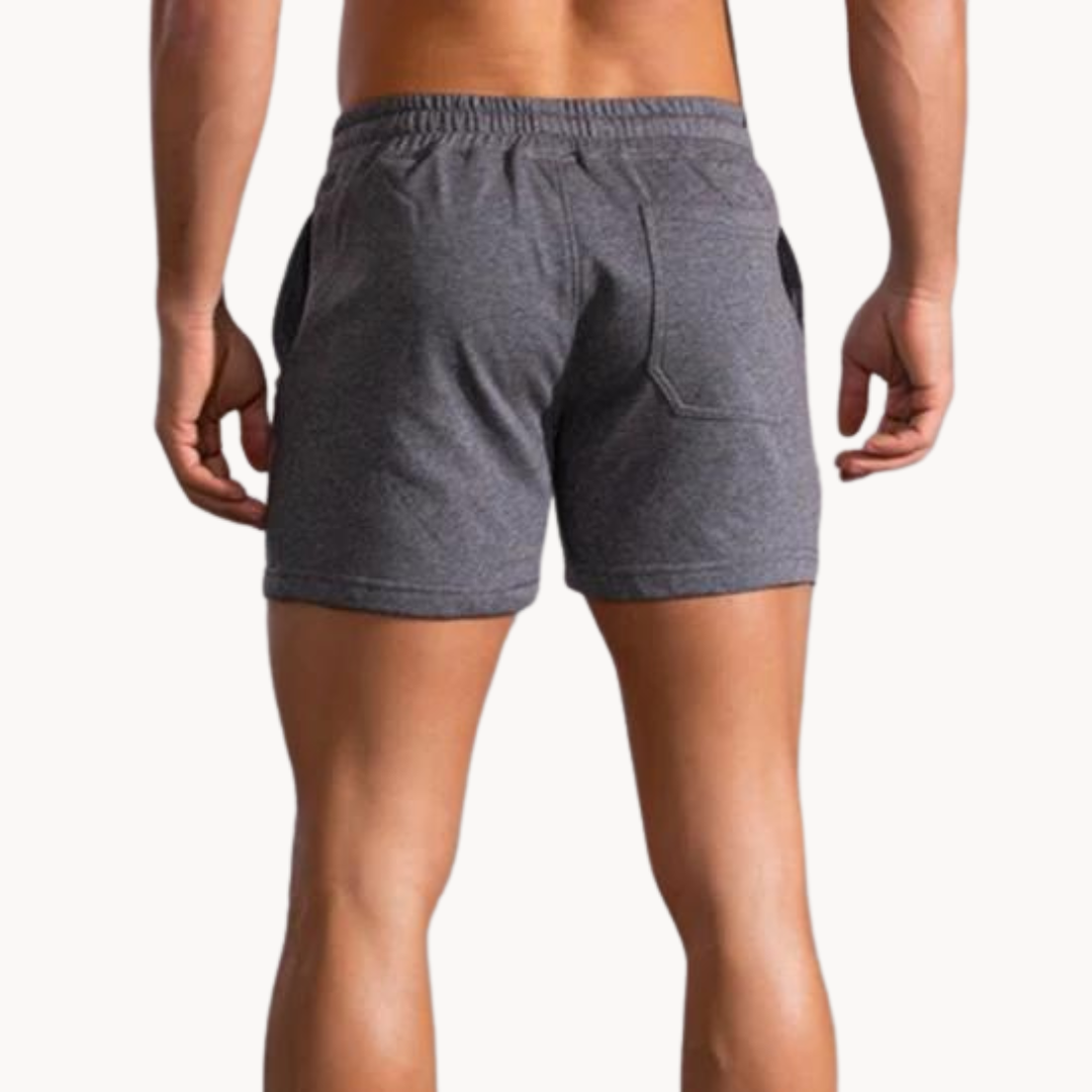 Shorts - Peached Blend With Drawstring And Flexible Shape