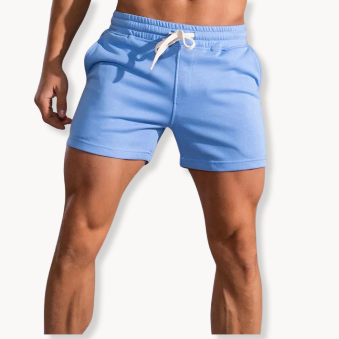 Shorts - Peached Blend With Drawstring And Flexible Shape