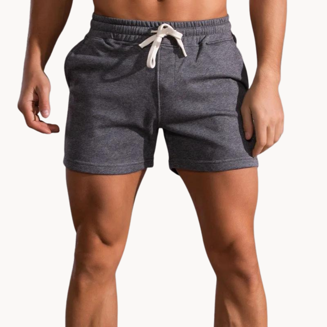 Shorts - Peached Blend With Drawstring And Flexible Shape