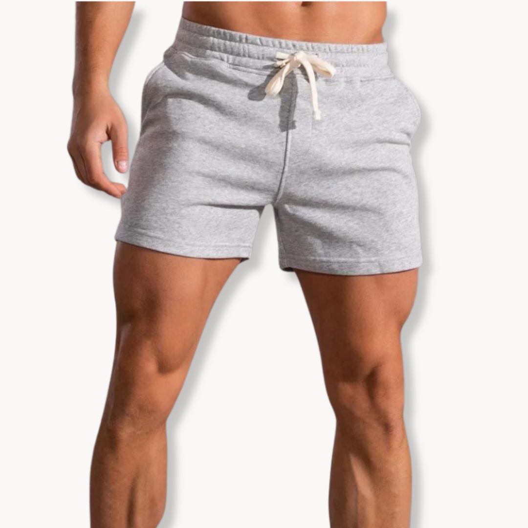 Shorts - Peached Blend With Drawstring And Flexible Shape