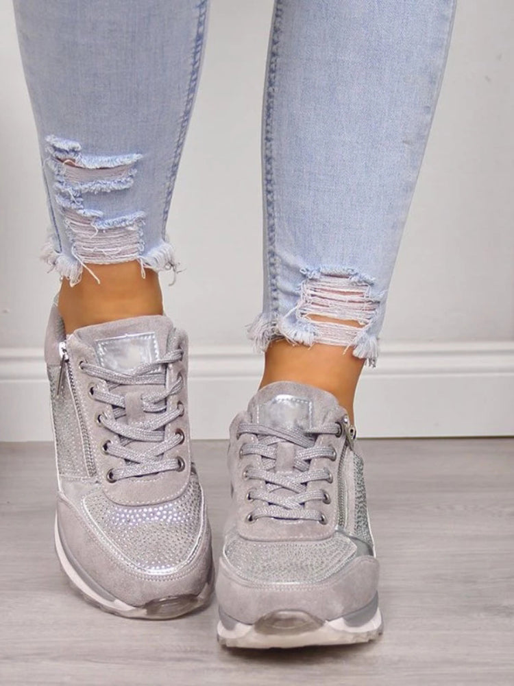 Sneakers - Breathable Mesh Blend And Secure Fit Support