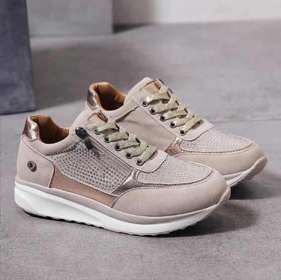 Sneakers - Breathable Mesh Blend And Secure Fit Support