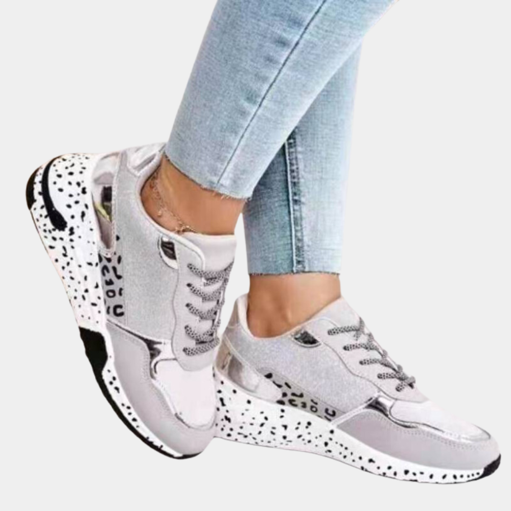 Sneakers - Breathable Upper And Cushioned Sole Support