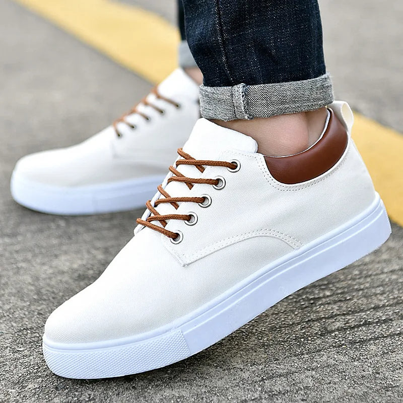 Sneakers - Canvas Blend Upper & Breathable Everyday Grip