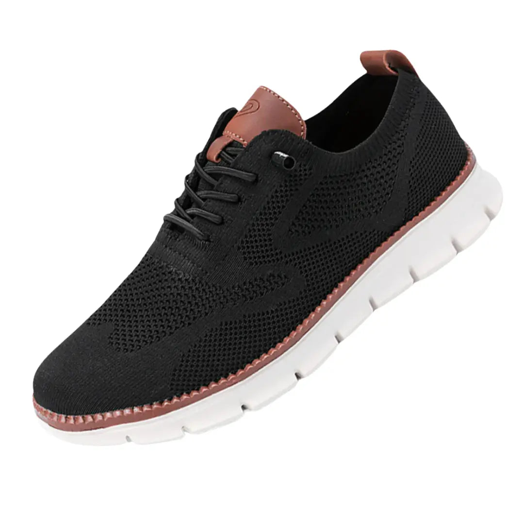 Sneakers - Knit Blend Upper & Cushioned Shock Absorption