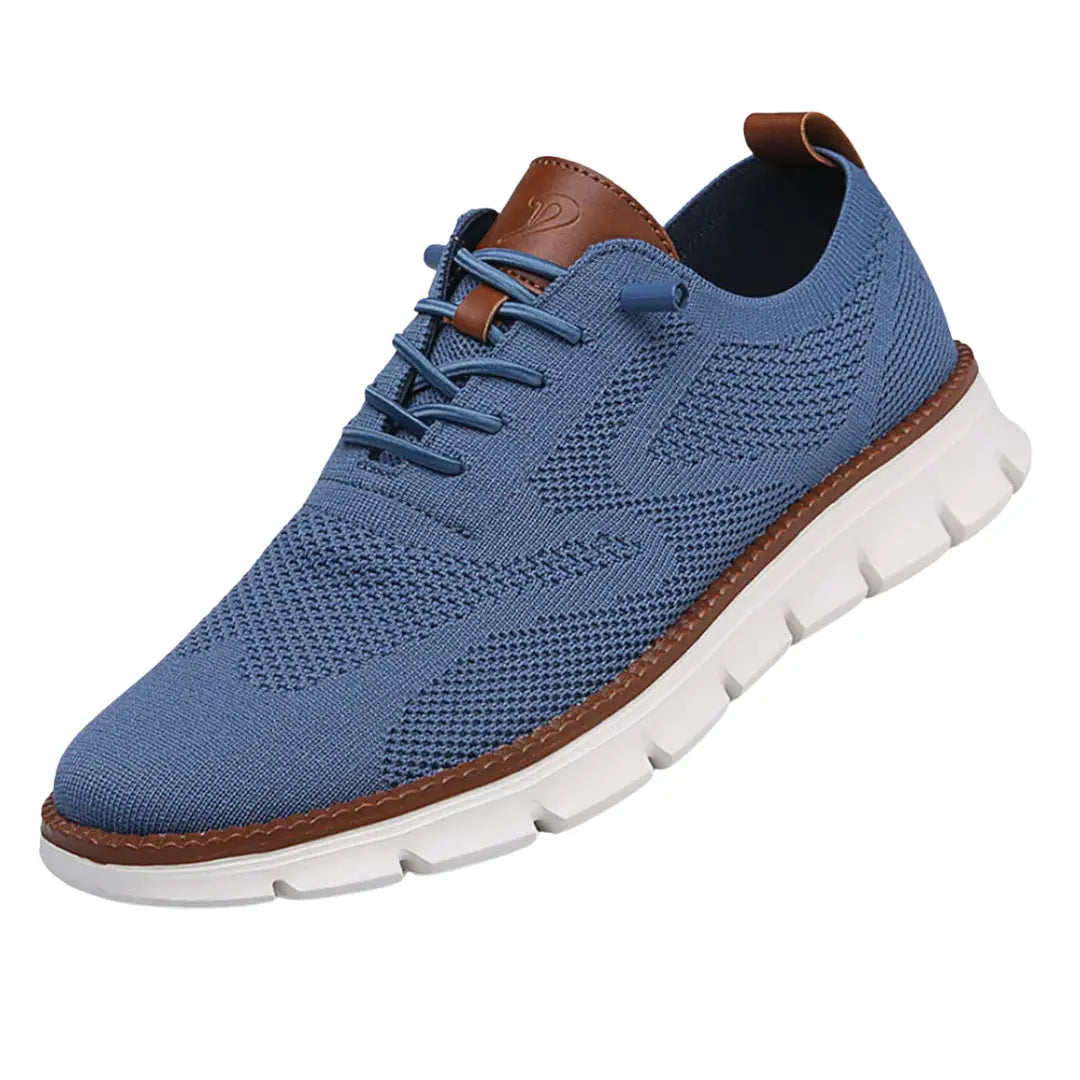 Sneakers - Knit Blend Upper & Cushioned Shock Absorption