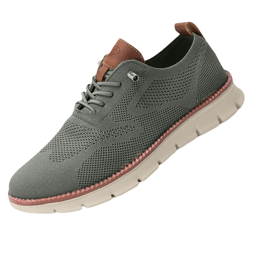 Sneakers - Knit Blend Upper & Cushioned Shock Absorption